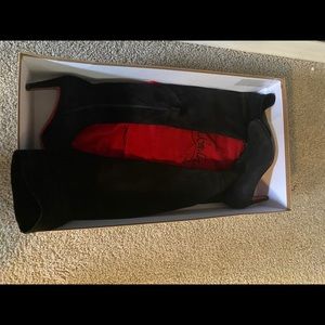 Authentic Christian Louboutin knee high boots